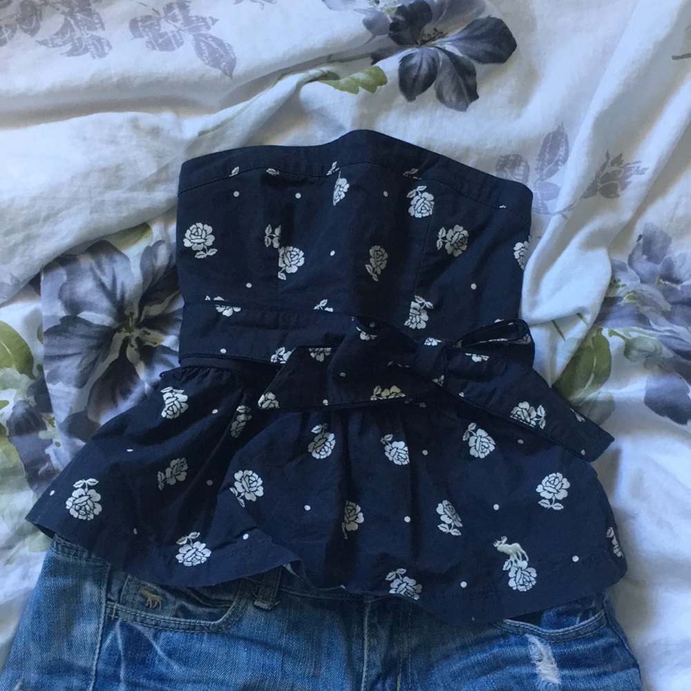 Abercrombie kids tube top